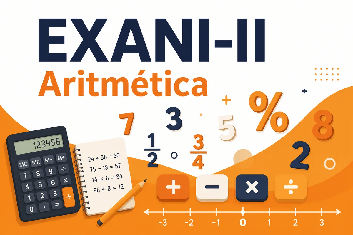 Guía EXANI-II · Aritmética