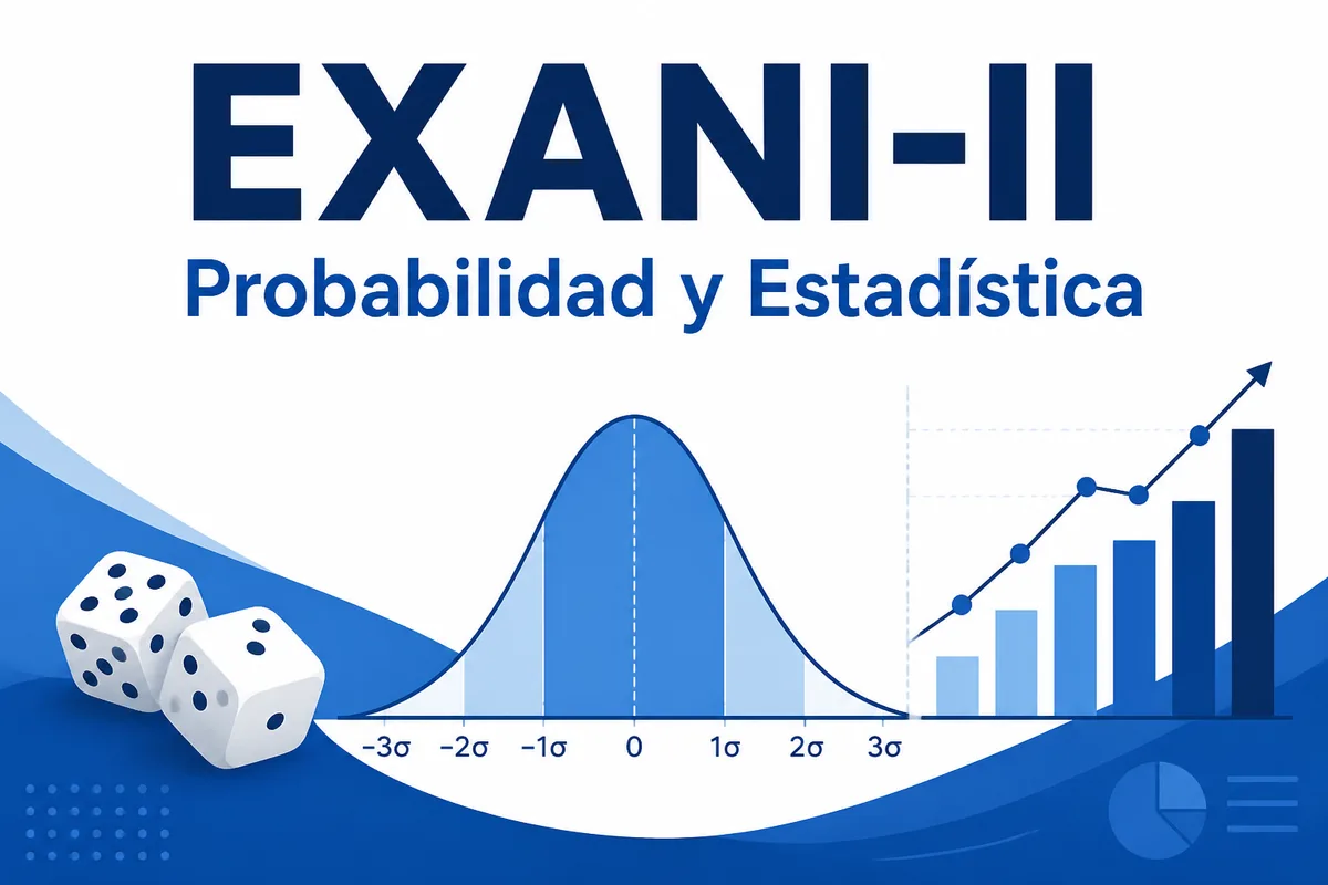 Guía EXANI-II · Probabilidad y estadística